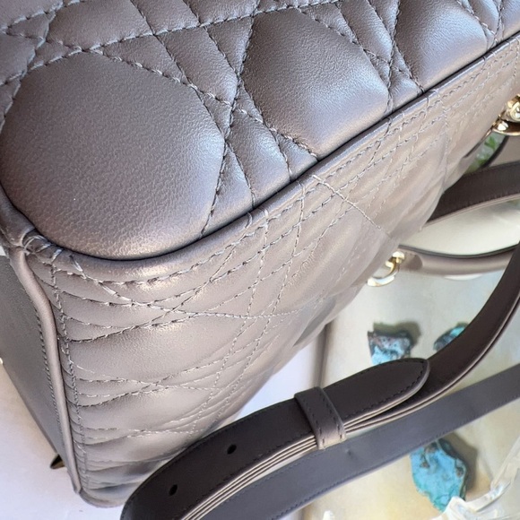 Dior Medium Lady Dior Bag Grey 2021 - Picture 3 of 8